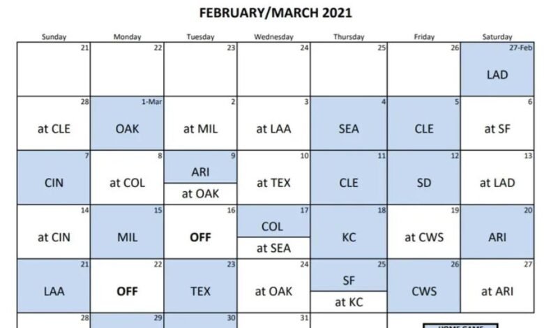 cubs schedule